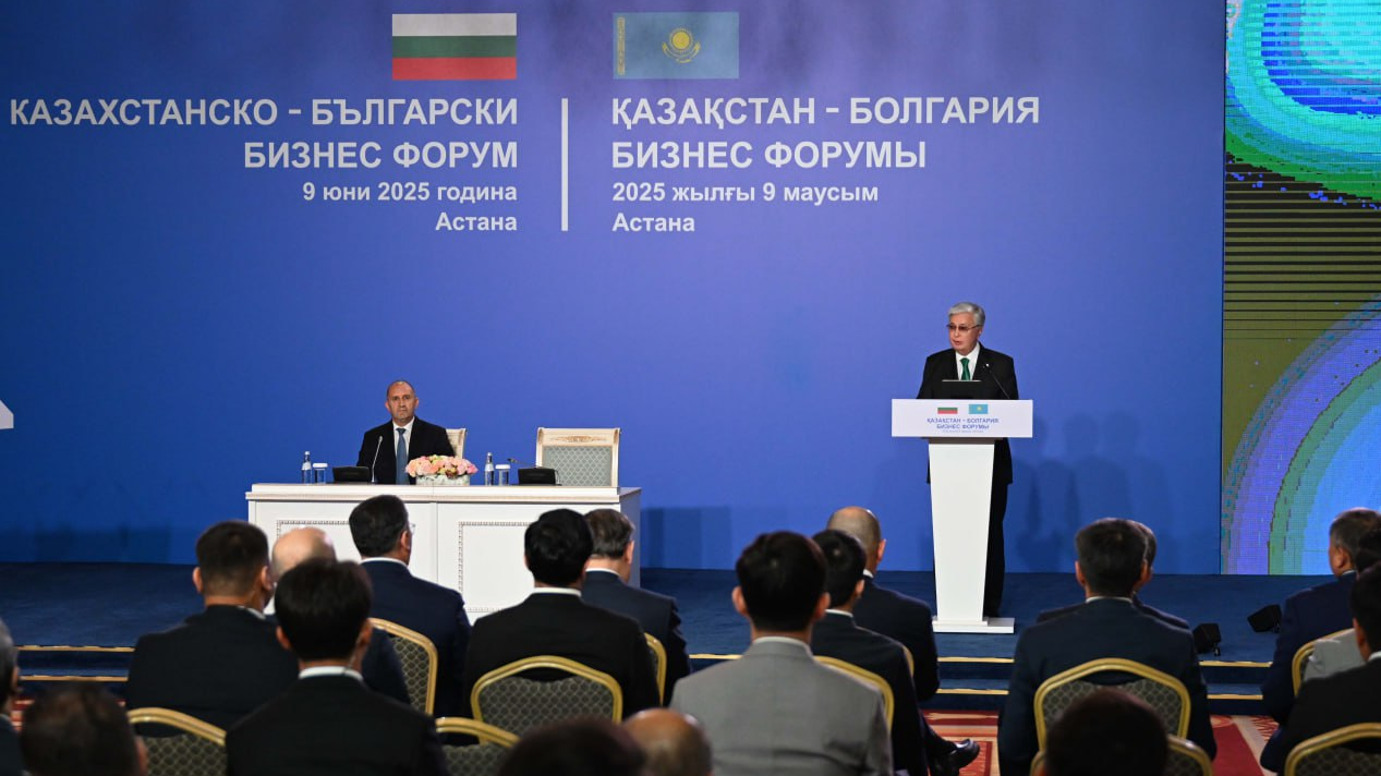 Мемлекет басшысы «Қазақстан – Болгария» бизнес-форумына қатысты    