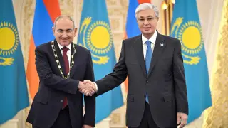 Қазақстан Президенті Армения Премьер-министрін «Алтын Қыран» орденімен марапаттады