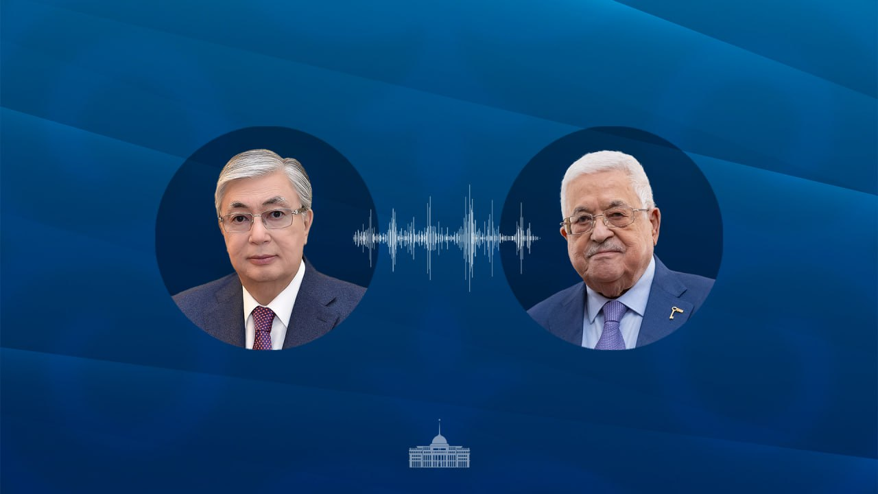 Тоқаев Палестина Президентімен сөйлесті
