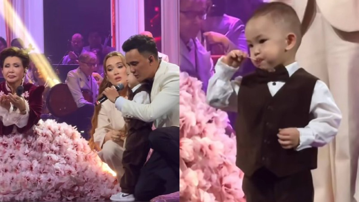 "Күнде-күнде той болсын!": Роза рымбаеваның немересі концертте елге бата берді (ВИДЕО) 