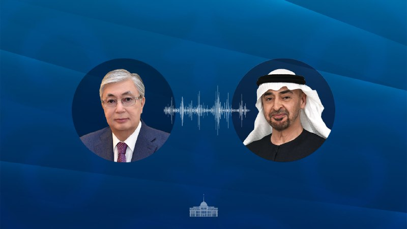 Тоқаев БАӘ президенті шейх Мұхаммед бен Заид Әл Нахаянмен сөйлесті