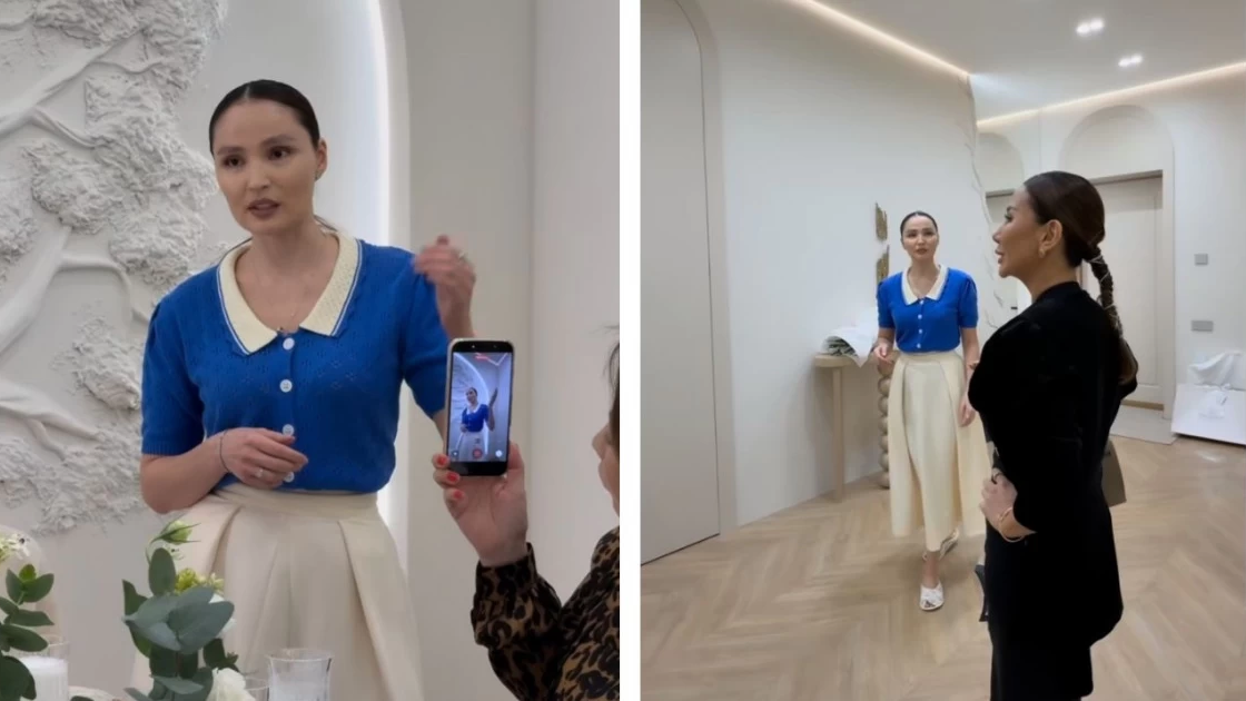 Динара Сәтжан Қайрат пен Жұлдыздың жаңа үйін көрсетті 