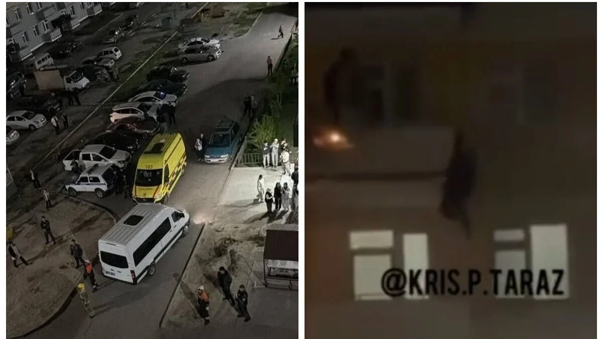 Таразда ер адам 5-қабаттан секіріп кетті