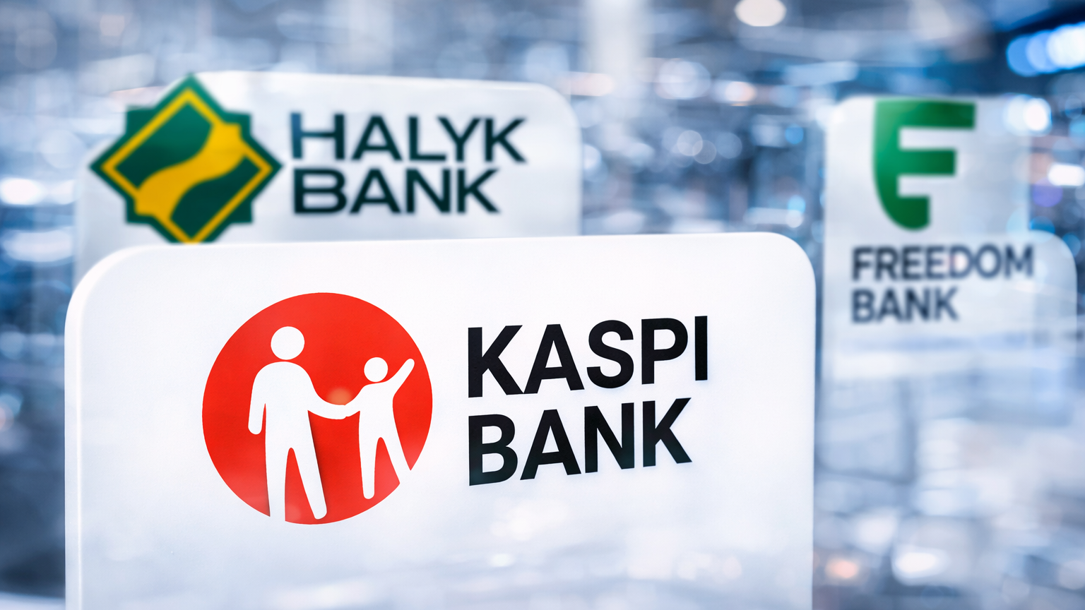 Kaspi, Halyk және Freedom: Қазақстанның банк секторындағы үнсіз текетірес