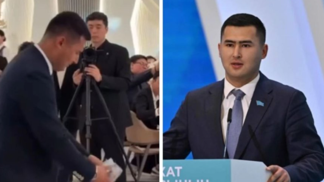Ақтөбелік депутат тойға барамын деп жаза арқалады 