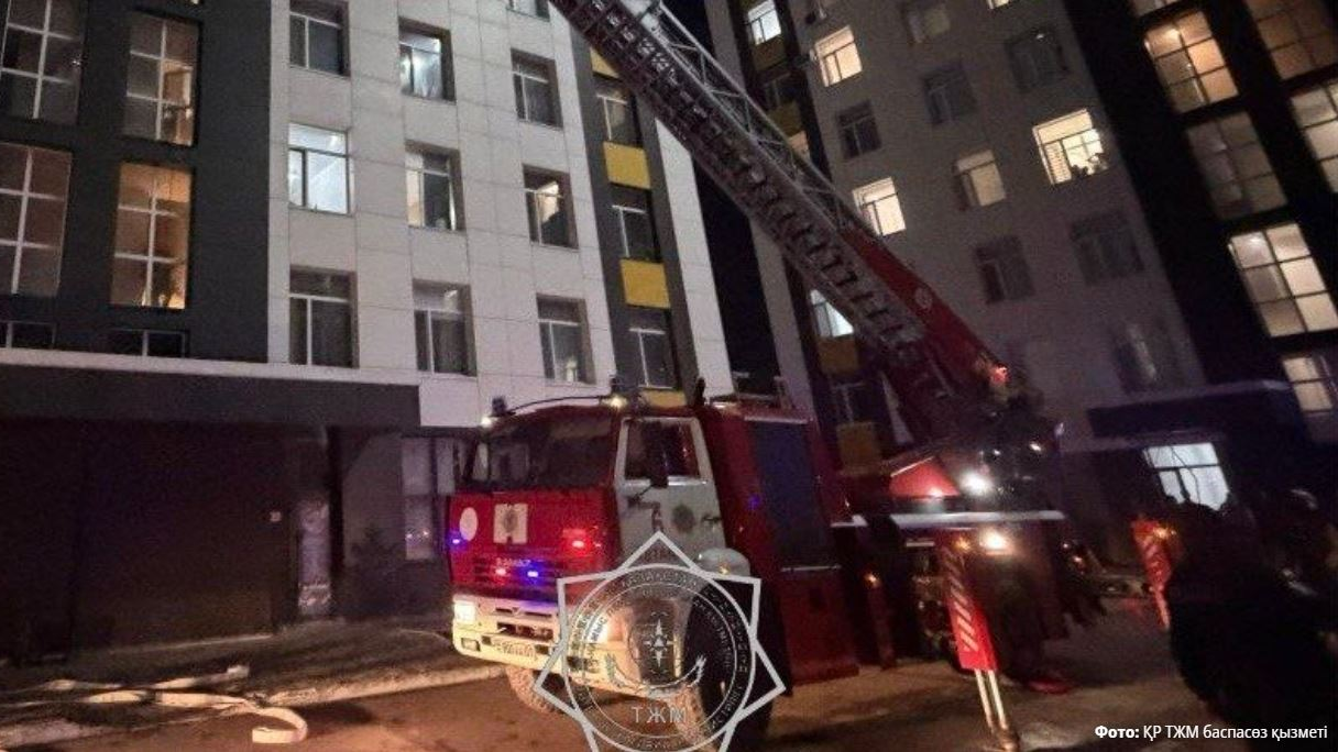 Павлодарда көпқабатты тұрғын үй өртенді 
