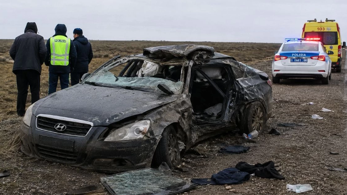 Атырау облысында жол апатынан 4 адам көз жұмды 