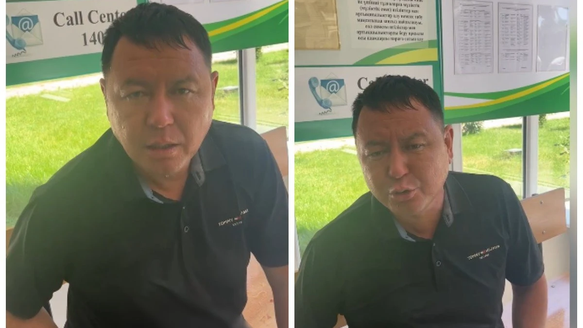 Түркістанда ашынған мұғалім сот ғимаратының алдында өзіне пышақ сұққан 