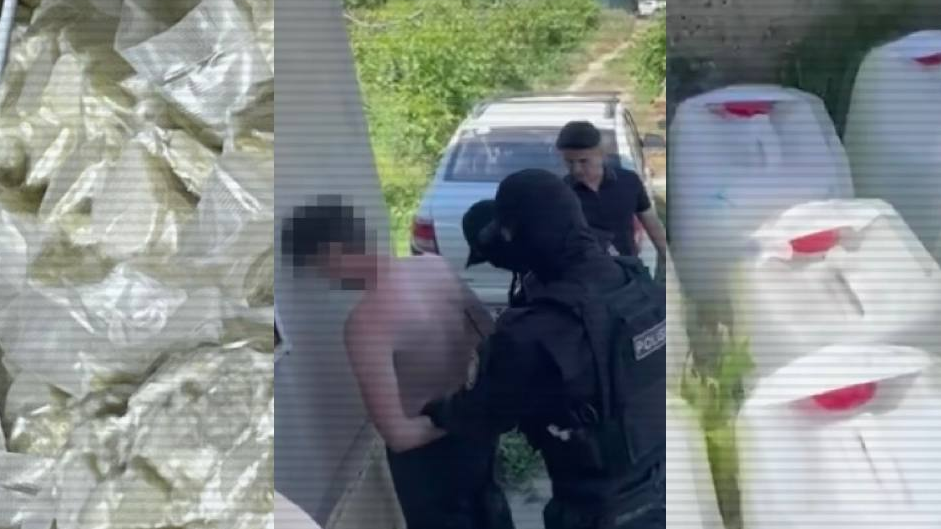 125 тысяч доз наркотиков изъяли в подпольной лаборатории под Алматы
