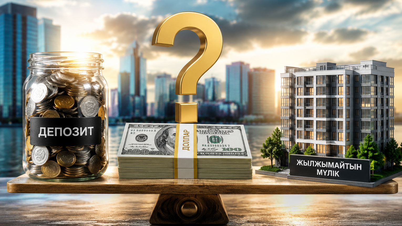 1 млн теңгені 2026 жылы қайда салған тиімді?