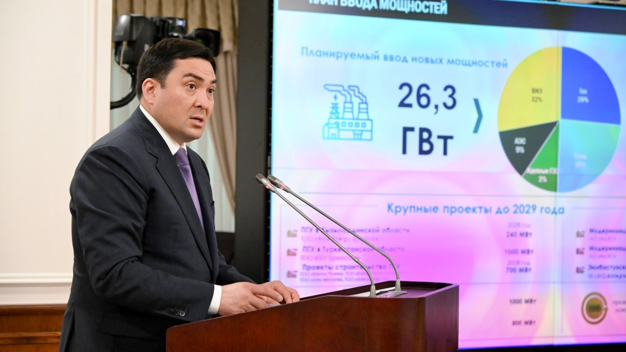 Тарихи максимум және жаңа АЭС: Энергетика министрлігі 2029 жылға дейінгі жоспарын жариялады