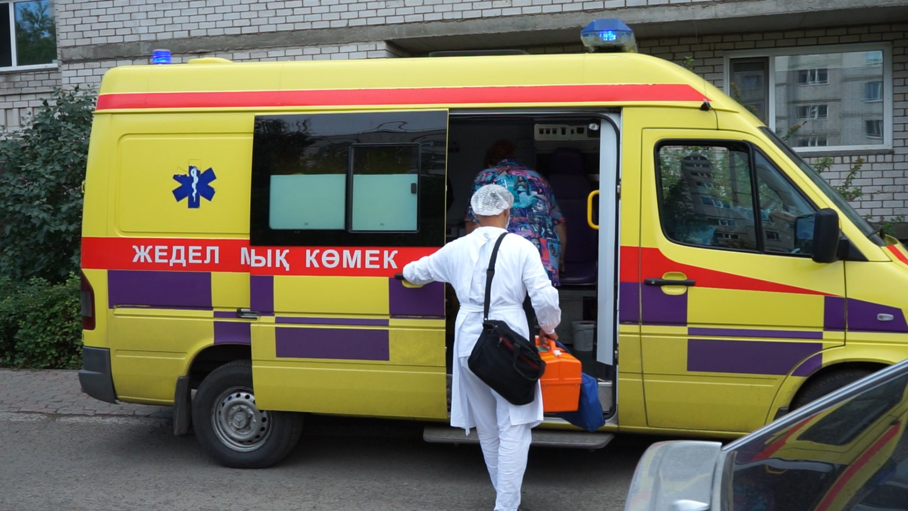 СҚО-да жол апатында көмек көрсеткен медбикені жолаушы соққыға жықты