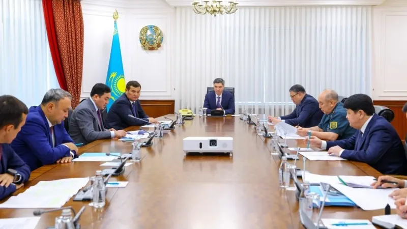 Олжас Бектенов жиын өткізді